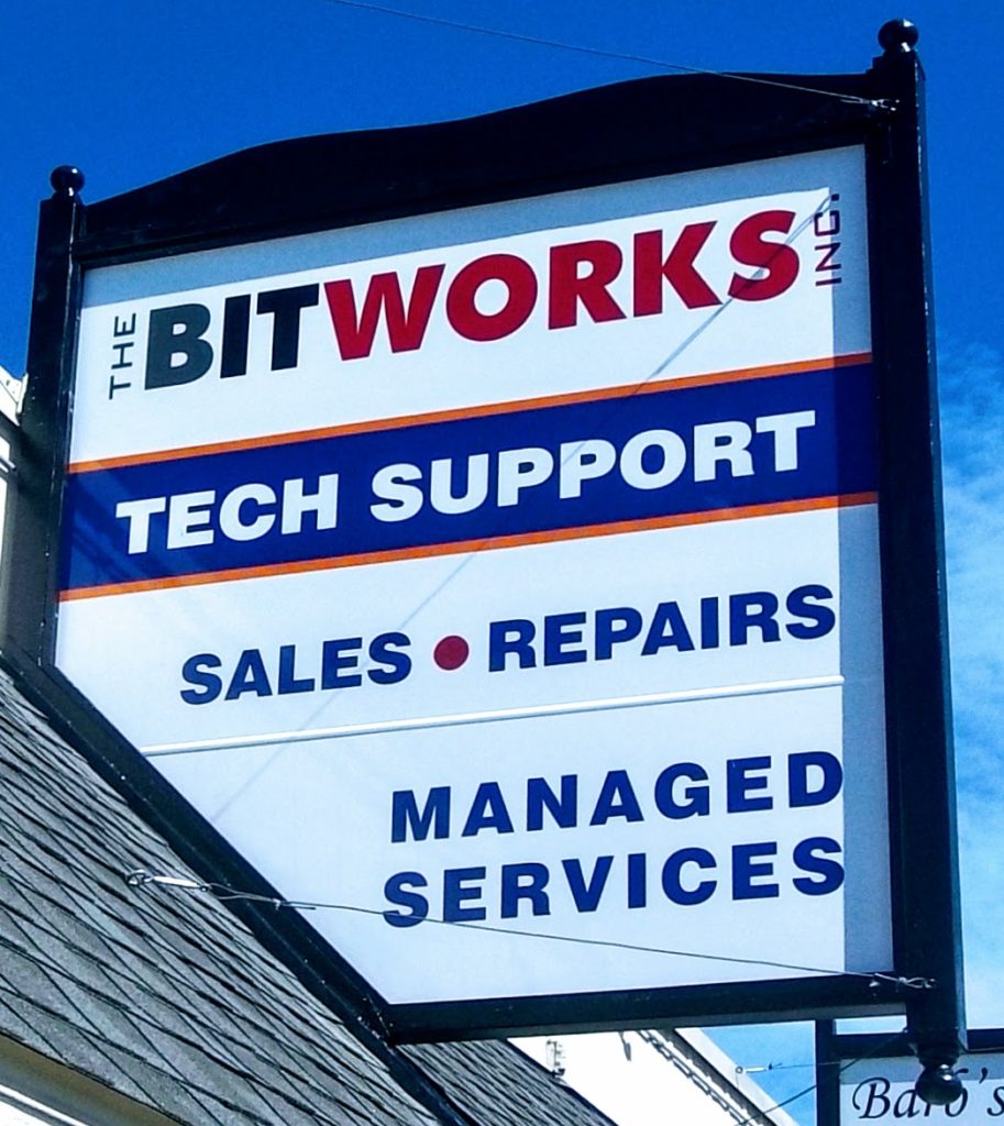 Bitworks IT Support New Sign Taylors Falls